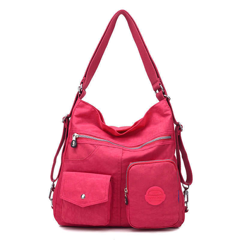 Waterproof Bylon Cloth Crossbody Bag