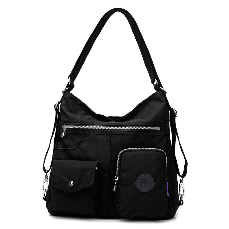 Waterproof Bylon Cloth Crossbody Bag