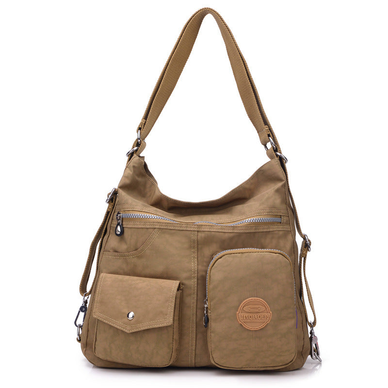 Waterproof Bylon Cloth Crossbody Bag