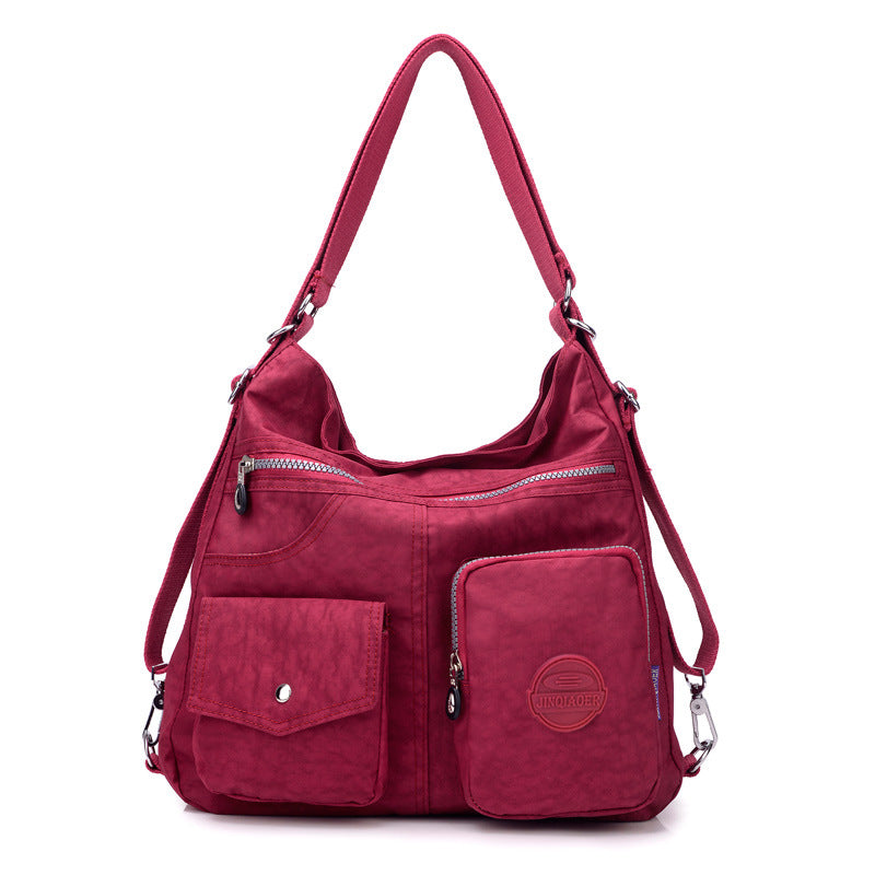 Waterproof Bylon Cloth Crossbody Bag