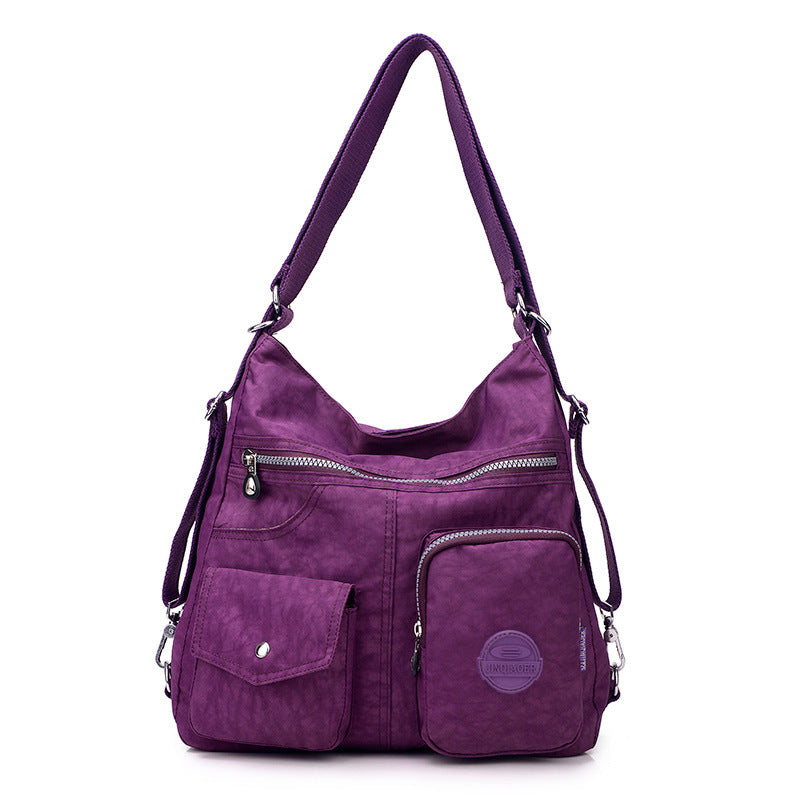 Waterproof Bylon Cloth Crossbody Bag