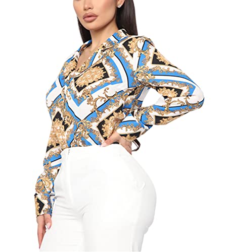 Boss Queen Girl Season Button Down Blouse