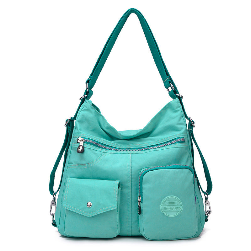 Waterproof Bylon Cloth Crossbody Bag