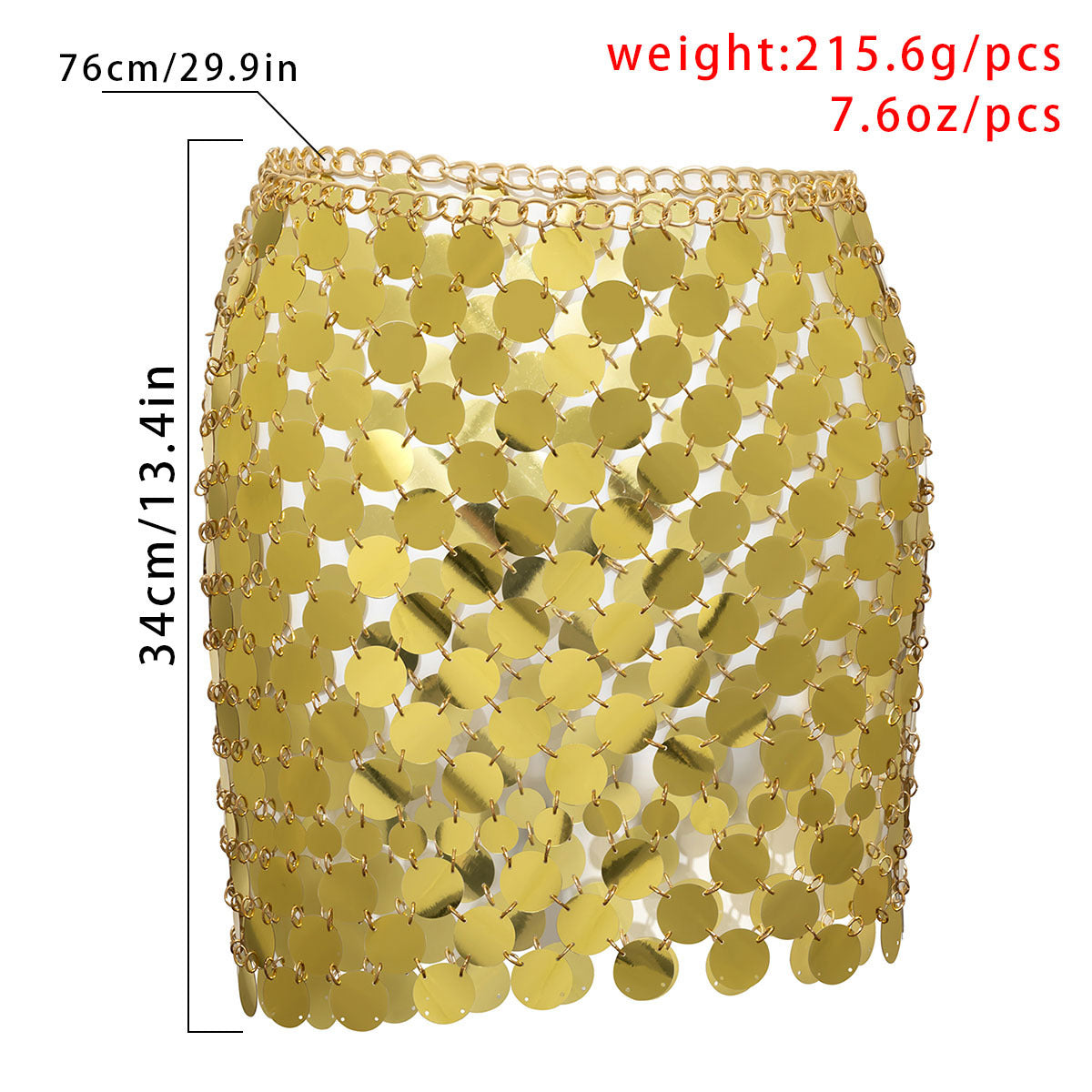 Girl season fashion high quality Sequin Skirt