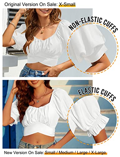 Jasmine shoulder Crop Top