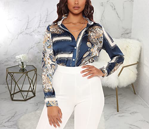 Boss Queen Girl Season Button Down Blouse